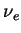 $\nu_e$