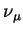 $\nu _{\mu}$