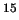 $^{15}$