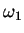 $\omega_{1}$