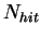 $N_{hit}$