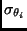 $\sigma_{\theta_i}$